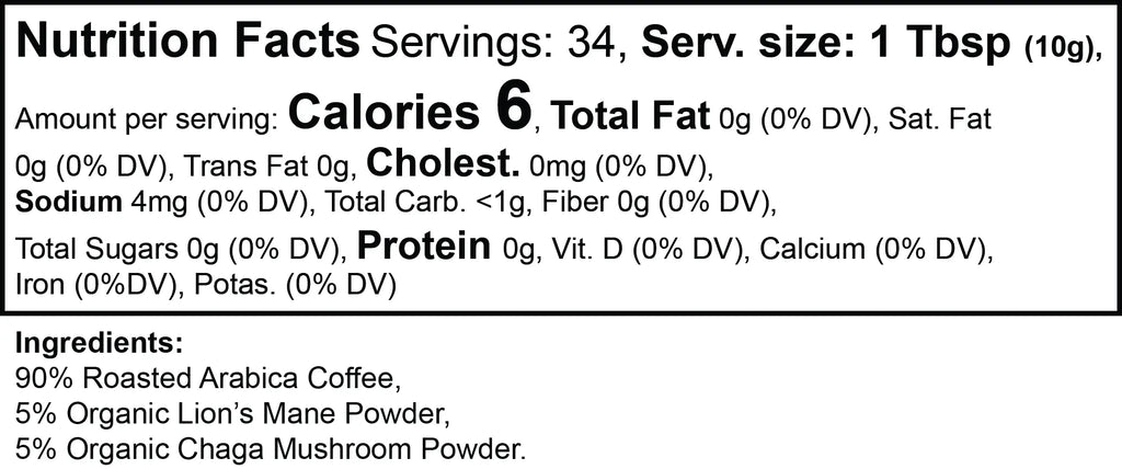 Vitality Mushroom Medium Roast Coffee Muscle Department